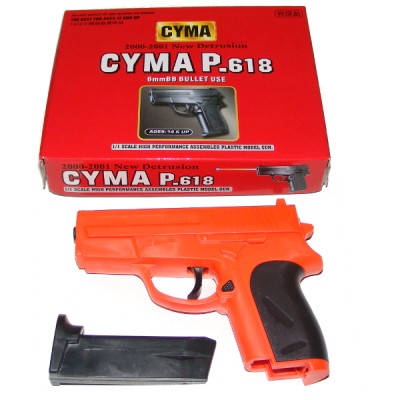Cyma P618 Spring Powered Plastic BB Gun Pistol