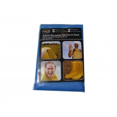 Adult Size Plastic Poncho with Hood - Choice of 3 Colours