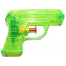 11cm Mini Plastic Water Pistol Gun - Choice of 6 Colours